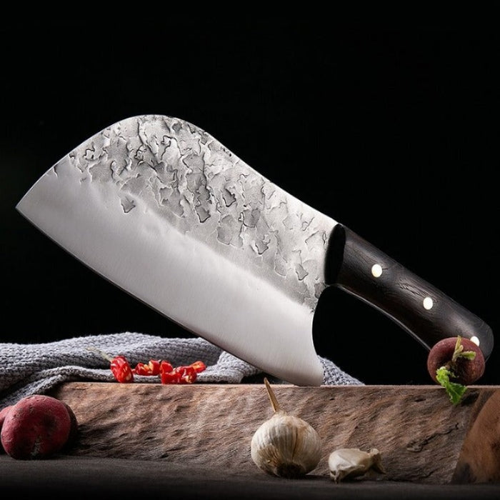 Hand-Forged Ultra Sharp Cleaver Knife