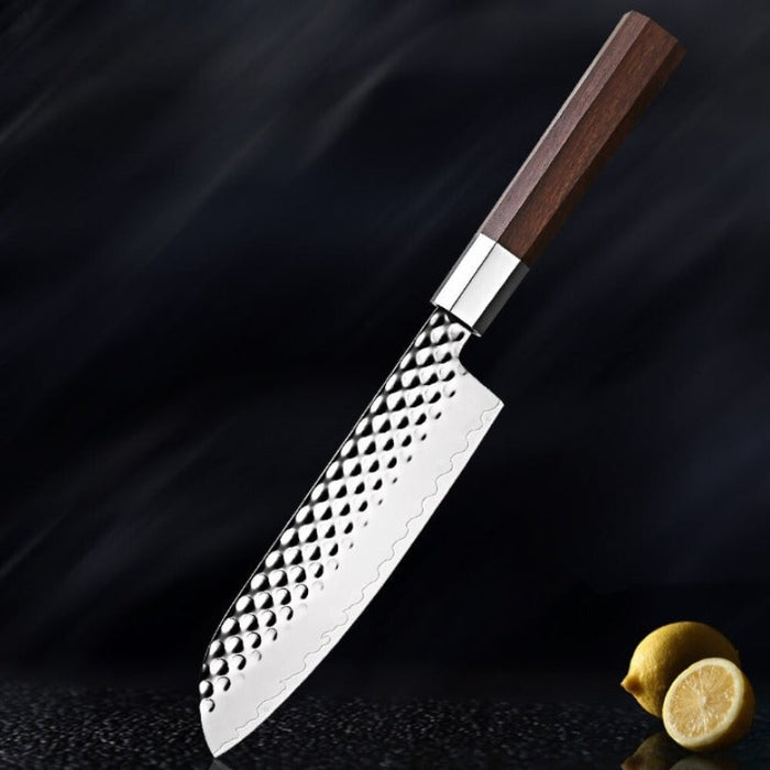 Handmade Forged 8 Inch Santoku Knife