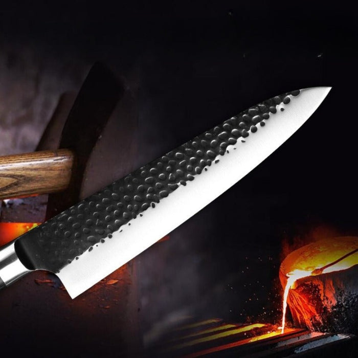 Hand Forged Japanese High Carbon Steel 8 Inch Chef Knife