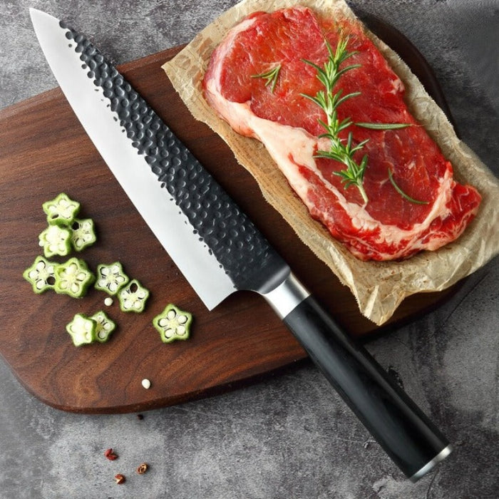 Hand Forged Japanese High Carbon Steel 8 Inch Chef Knife