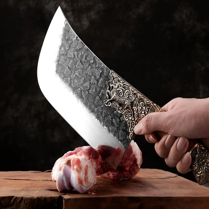 Carbon Steel Butcher Cleaver Knife