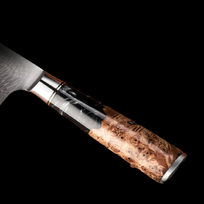 7.5 Inch Professional Cleaver Knife With Resin Handle