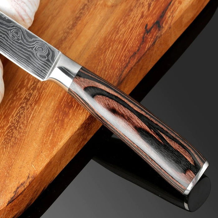 5 Inch Sharp Paring Knife With Round Handle