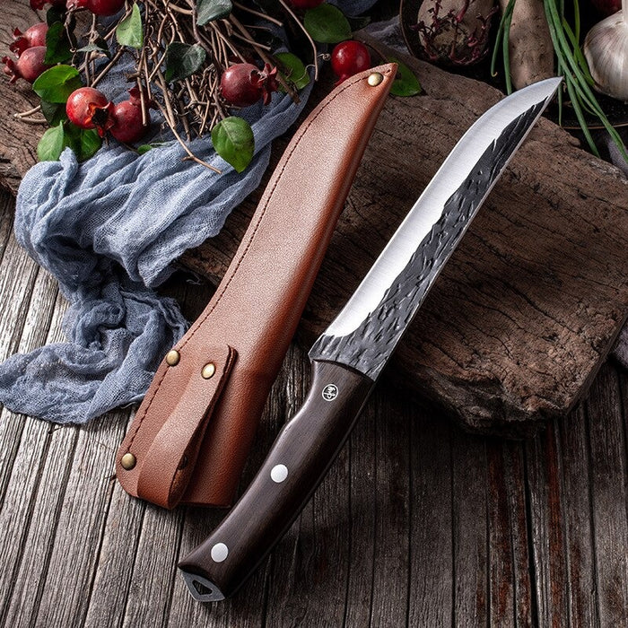 Full Tang Knife Sets With Rosewood Handle