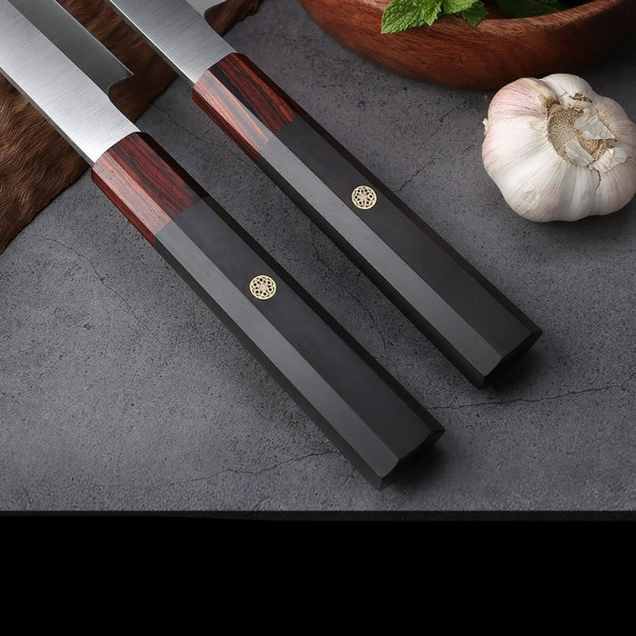 Chef Knife With Sandalwood Handle