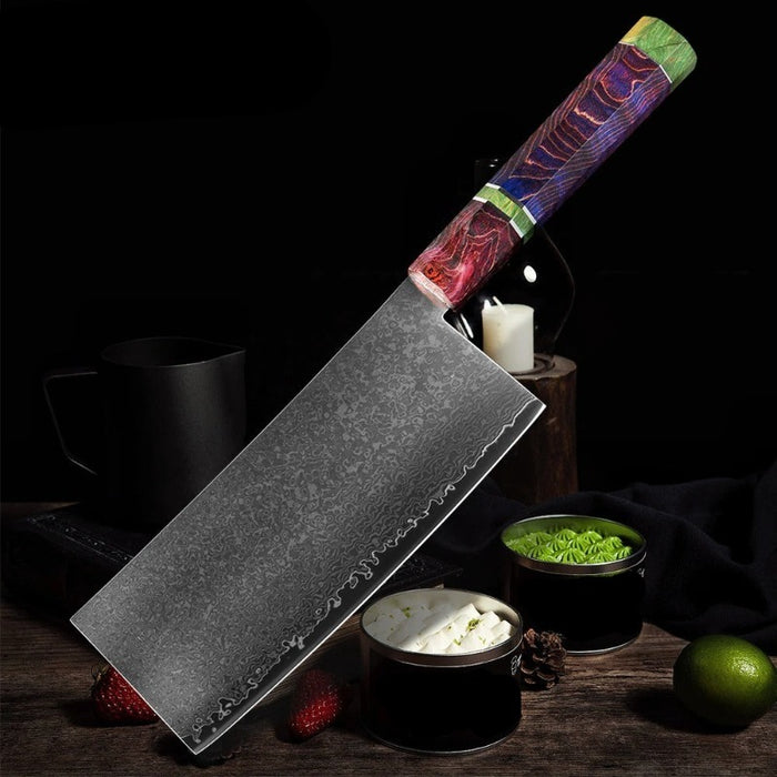 67 Layer Sharp Cleaver Knife