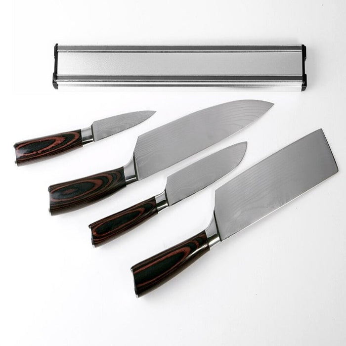 Aluminum Kitchen Wall-Mounted Magnetic Knife Holder