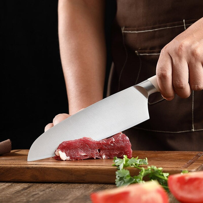 7 Inch BBQ Stainless Steel Santoku Knife