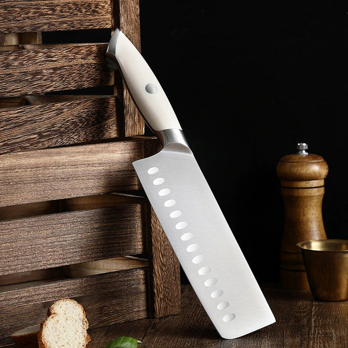 7-Inch Stainless Steel Razor Sharp Cleaver Knife