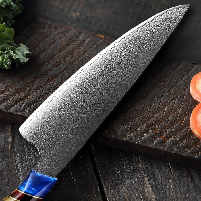 8 Inch Damascus Butcher Chef Knife