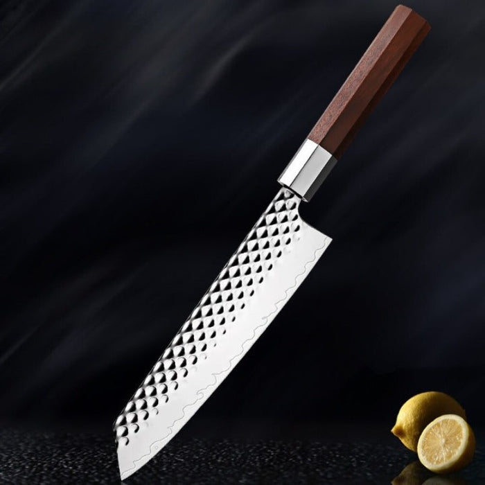 8.5-Inch Professional Three-Layer Composite Steel Kitchen Chef Knife