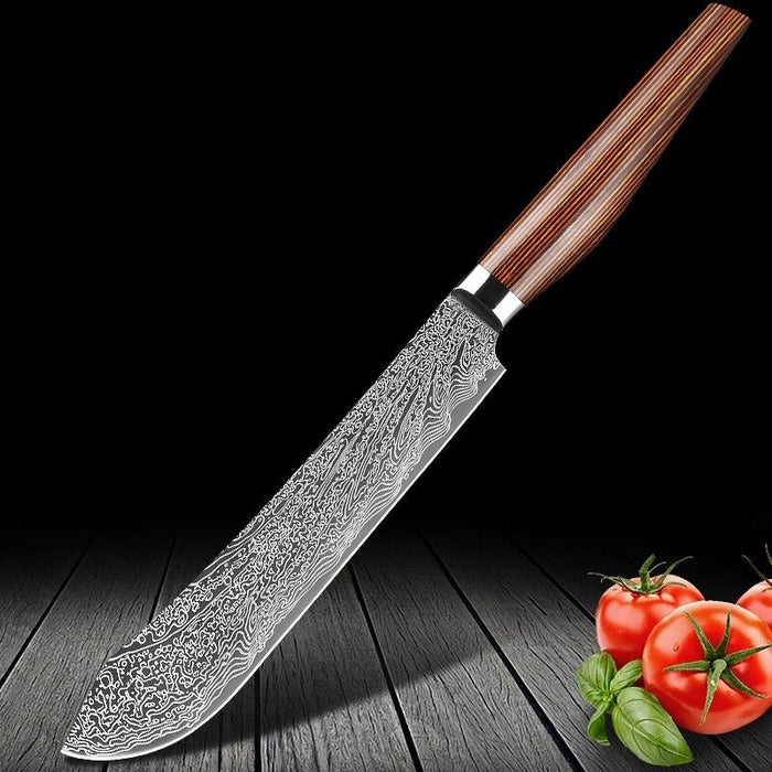 Razor-Sharp High Carbon Stainless Steel 8 Inch Cleaver Knife