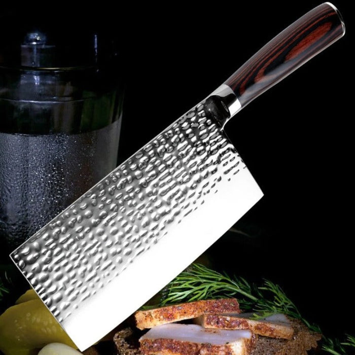 Stainless Steel Chef Knife Forging Anti-Stick Sharp