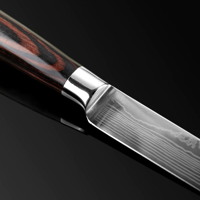 5-inch Stainless Steel Patterned Paring Knife